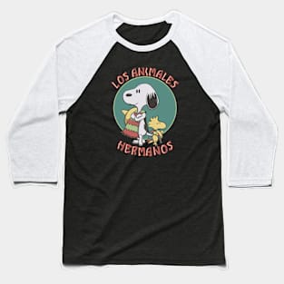 Los Animales Hermanos Baseball T-Shirt